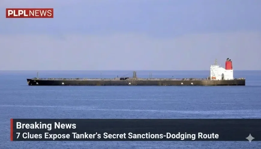 7 Clues Expose Tanker’s Secret Sanctions-Dodging Route