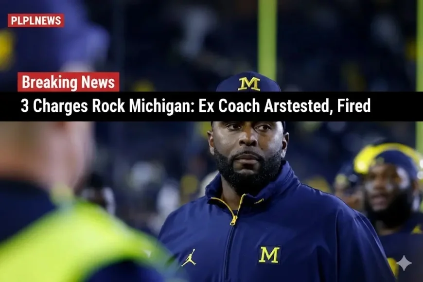 3 Charges Rock Michigan: Ex Coach Arrested, Fired
