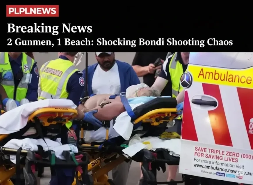 2 Gunmen, 1 Beach: Shocking Bondi Shooting Chaos