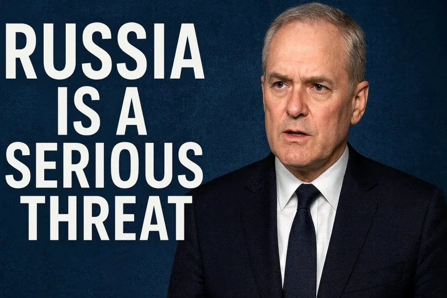 Russia is a serious threat, the incoming MI6 chief said