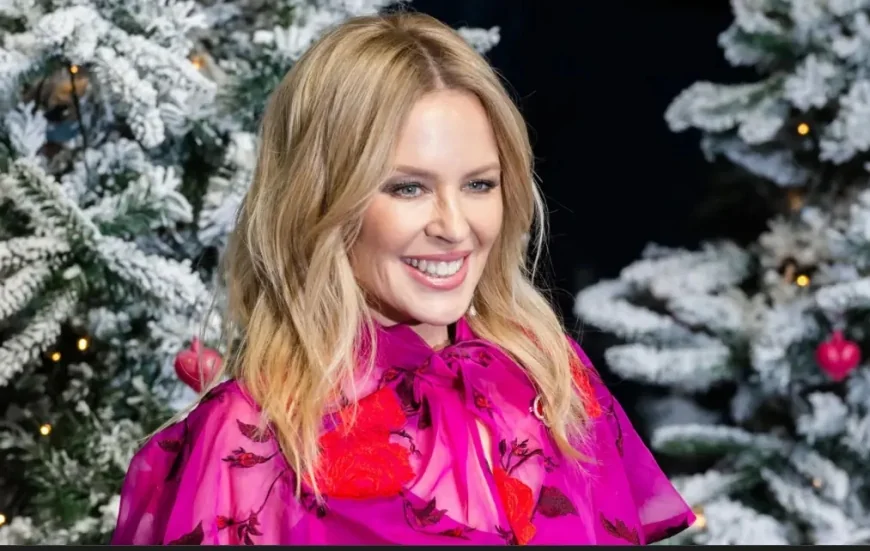 Kylie Leads 3-Way Battle for Christmas Number One