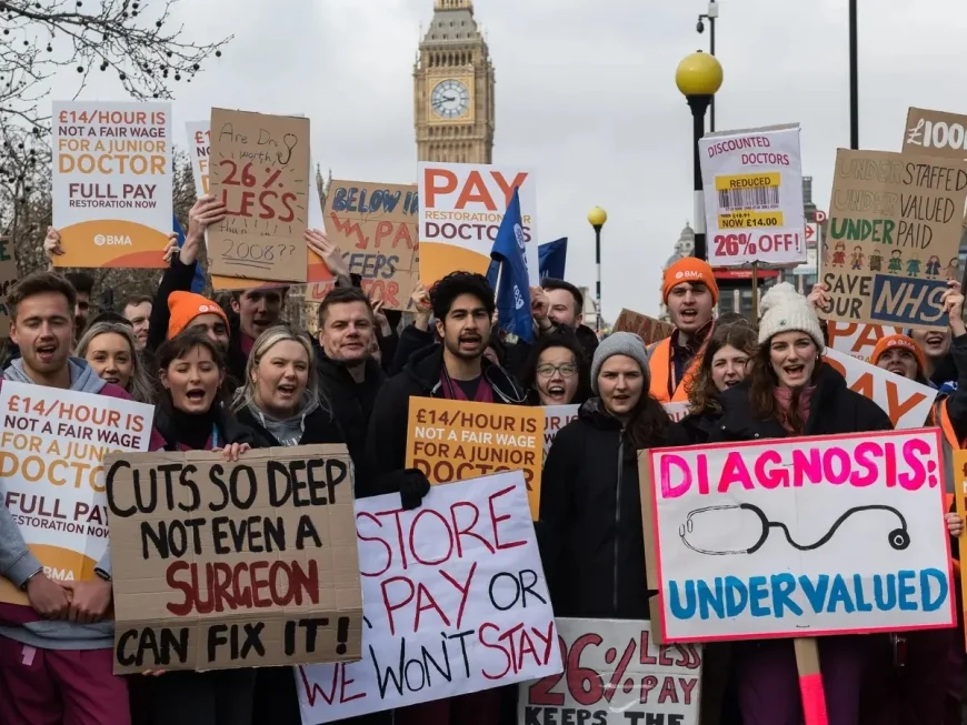 Doctors Strike for 5 Days Amid Record Flu Wave in UK