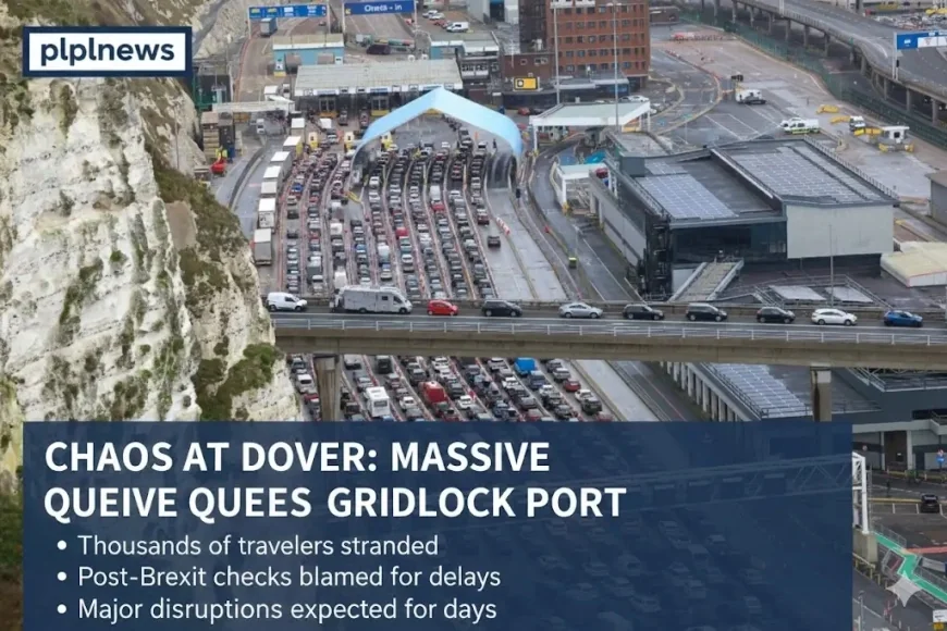 Dover Christmas Nightmare French IT Failure Leaves Thousands