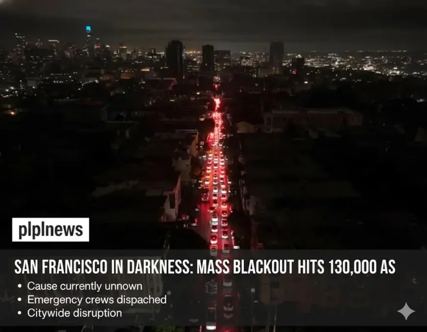 San Francisco in Darkness: Mass Blackout Hits 130,000 as