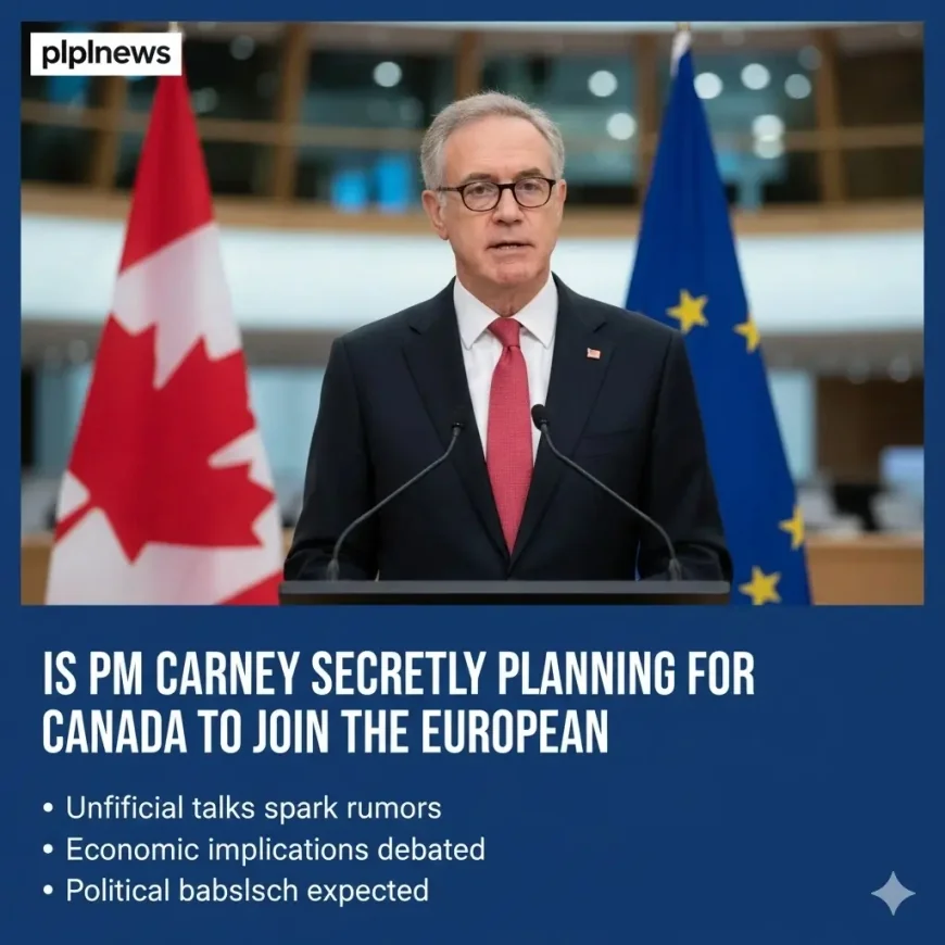 Is PM Carney Secretly Planning for Canada to Join the European