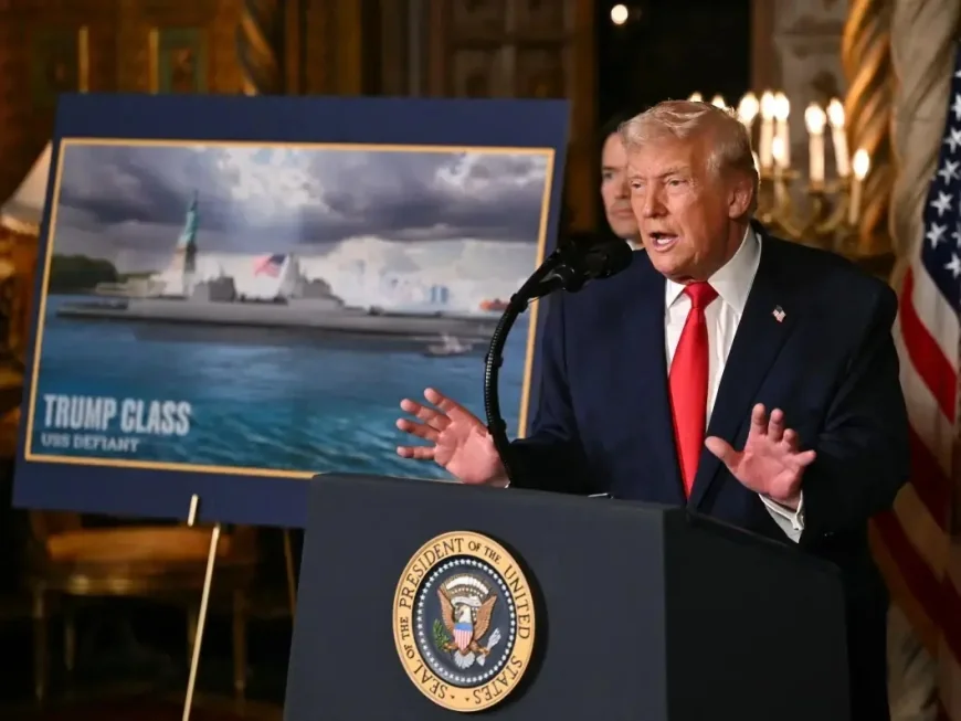 Trump Announces ‘Golden Fleet’ Battleships Named After Him