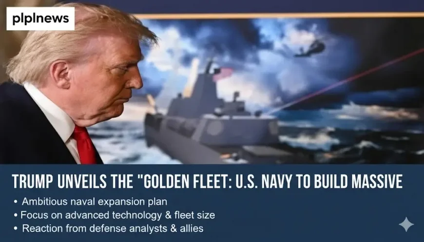 Trump Unveils the 'Golden Fleet': U.S. Navy to Build Massive