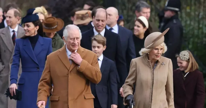Royal Family Delight Crowds After Christmas Day Service