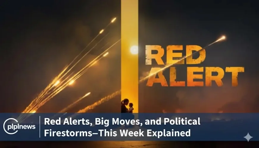 Red Alerts Big Moves and Political Firestorms This Week