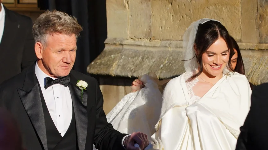 Gordon Ramsay’s Daughter Holly Marries Olympian Adam Peaty