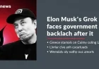 Elon Musk's Grok AI faces government backlash after it