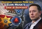 California Launches Probe Into Elon Musk’s Grok AI Deepfakes
