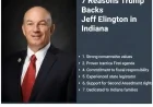 7 Reasons Trump Backs Jeff Ellington in Indiana