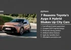 7 Reasons Toyota’s Aygo X Hybrid Shakes Up City Cars