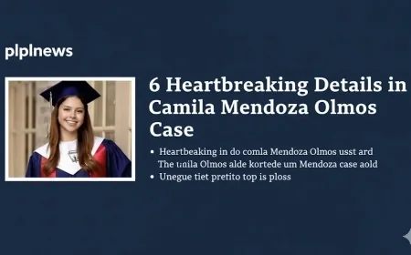 6 Heart-breaking Details in Camila Mendoza Olmos Case