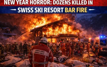 New Year Horror: Dozens Killed in Swiss Ski Resort Bar Fire