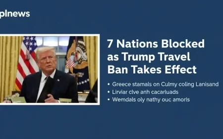 7 Nations Blocked as Trump Travel Ban Takes Effect