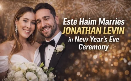 Este Haim Marries Jonathan Levin in New Year’s Eve Ceremony