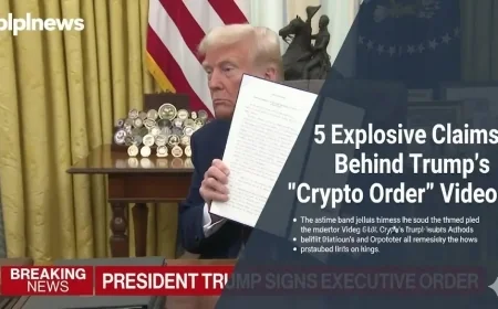 5 Explosive Claims Behind Trump’s “Crypto Order” Video
