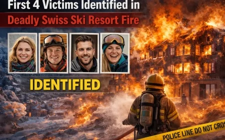 First 4 Victims Identified in Deadly Swiss Ski Resort Fire