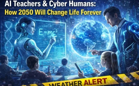 AI Teachers & Cyber Humans: How 2050 Will Change Life Forever