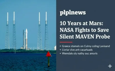 10 Years at Mars: NASA Fights to Save Silent MAVEN Probe