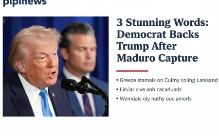 3 Stunning Words: Democrat Backs Trump After Maduro Capture