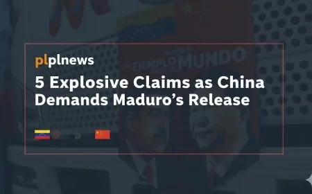 5 Explosive Claims as China Demands Maduro’s Release