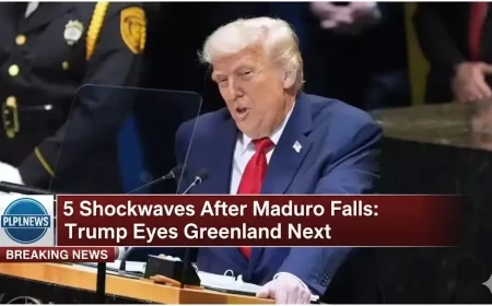 5 Shockwaves After Maduro Falls: Trump Eyes Greenland Next