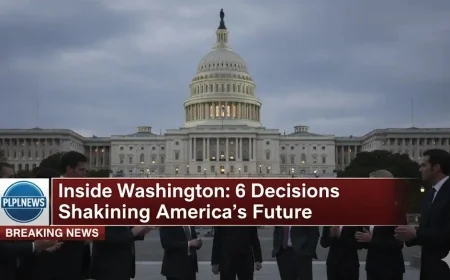 Inside Washington 6 Decisions Shaking America’s Future