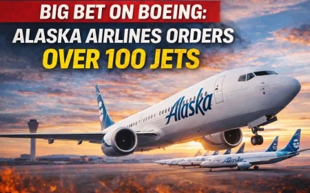 Big Bet on Boeing: Alaska Airlines Orders Over 100 Jets