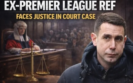 Ex-Premier League Ref Faces Justice in Court Case