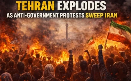 Tehran Explodes as Anti-Government Protests Sweep Iran