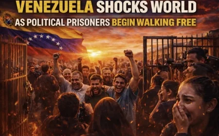 Venezuela Shocks World as Political Prisoners Begin Walking Free