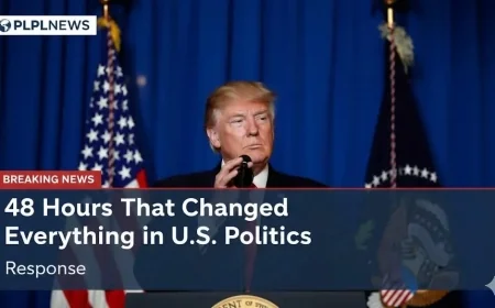 48 Explosive Hours: 7 Moves That Shook U.S. Politics