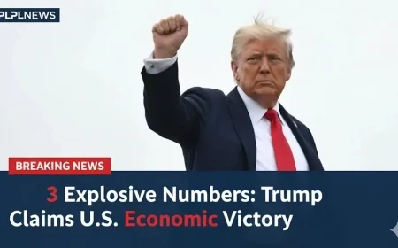 3 Explosive Numbers: Trump Claims U.S. Economic Victory