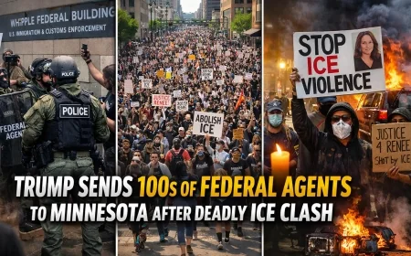 Trump Sends 100s of Federal Agents to Minnesota After Deadly ICE Clash