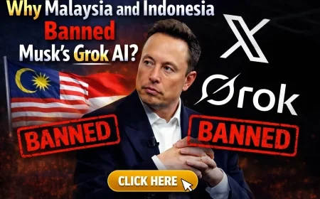 Why Malaysia and Indonesia Banned Musk’s Grok AI
