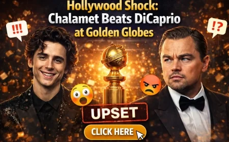 Hollywood Shock: Chalamet Beats DiCaprio at Golden Globes