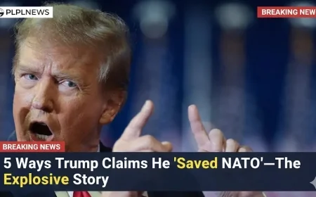 5 Ways Trump Claims He ‘Saved NATO’—The Explosive Story