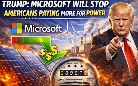 Trump: Microsoft Will Stop Americans Paying More for Power