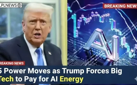 5 Power Moves as Trump Forces Big Tech to Pay for AI Energy