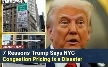 7 Reasons Trump Says NYC Congestion Pricing Is a Disaster