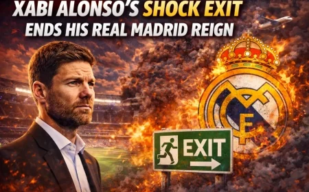 Xabi Alonso’s Shock Exit Ends His Real Madrid Reign