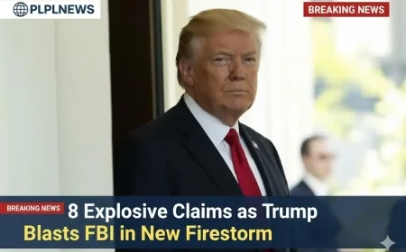 8 Explosive Claims as Trump Blasts FBI in New Firestorm