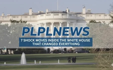 7 Shock Moves Inside the White House That Changed Everything