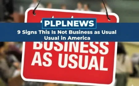 9 Signs This Is Not Business as Usual in America