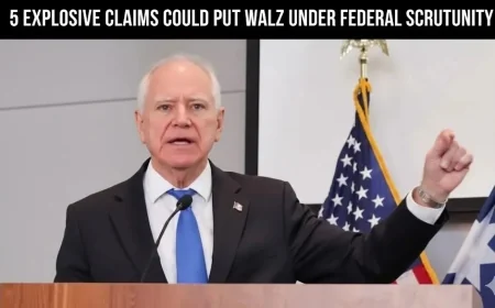 5 Explosive Claims Could Put Walz Under Federal Scrutiny