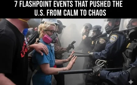 7 Flashpoint Events That Pushed the U.S. From Calm to Chaos