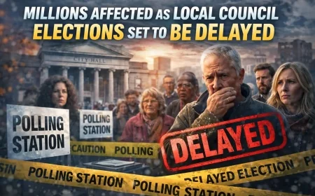 Millions Affected as Local Council Elections Set to Be Delayed